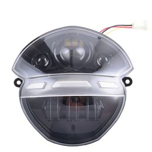 Ensemble de phares avant noirs Yongjin pour <span class=keywords><strong>Ducati</strong></span> <span class=keywords><strong>Monster</strong></span> 696/795/796/1100 - Product Image 2