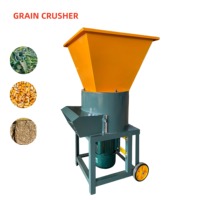 Broyeur de tiges de maïs à production de poudre fine, machine à fourrage double fonction humide/sèche pour l'alimentation des bovins et des ovins