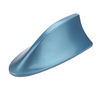 PUERXIN — antenne de requin universelle, différentes couleurs, accessoires acoustiques décoratifs, pour toit de voiture, Radio, Fin