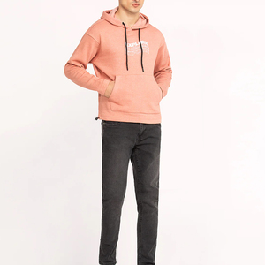 2025 recién llegado, sudaderas con capucha estampadas de calidad, diseño personalizado, mezcla de algodón, Terry francés de gran tamaño para conceptos básicos de invierno - Product Image 6