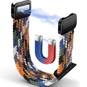 Correa de reloj trenzada elástica de nailon para Apple Watch Series 11 10 9 8 46mm 45mm 44mm 42mm correa de reloj de tela para Ultra 3 2 49mm - Product Image 3