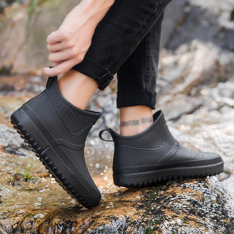 Pummer Boot 2025 Cross-border Summer Short Boot Plastic Waterproof Lightweight Anti ...