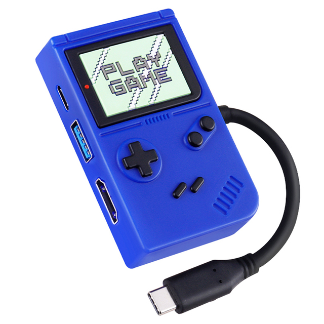 Game Console Design 3 in 1 Docking Station Multi HUB HDMI 4K 100W Fast Charger 5Gbps Data Transfer 3 in 1 USB C Docking Station
