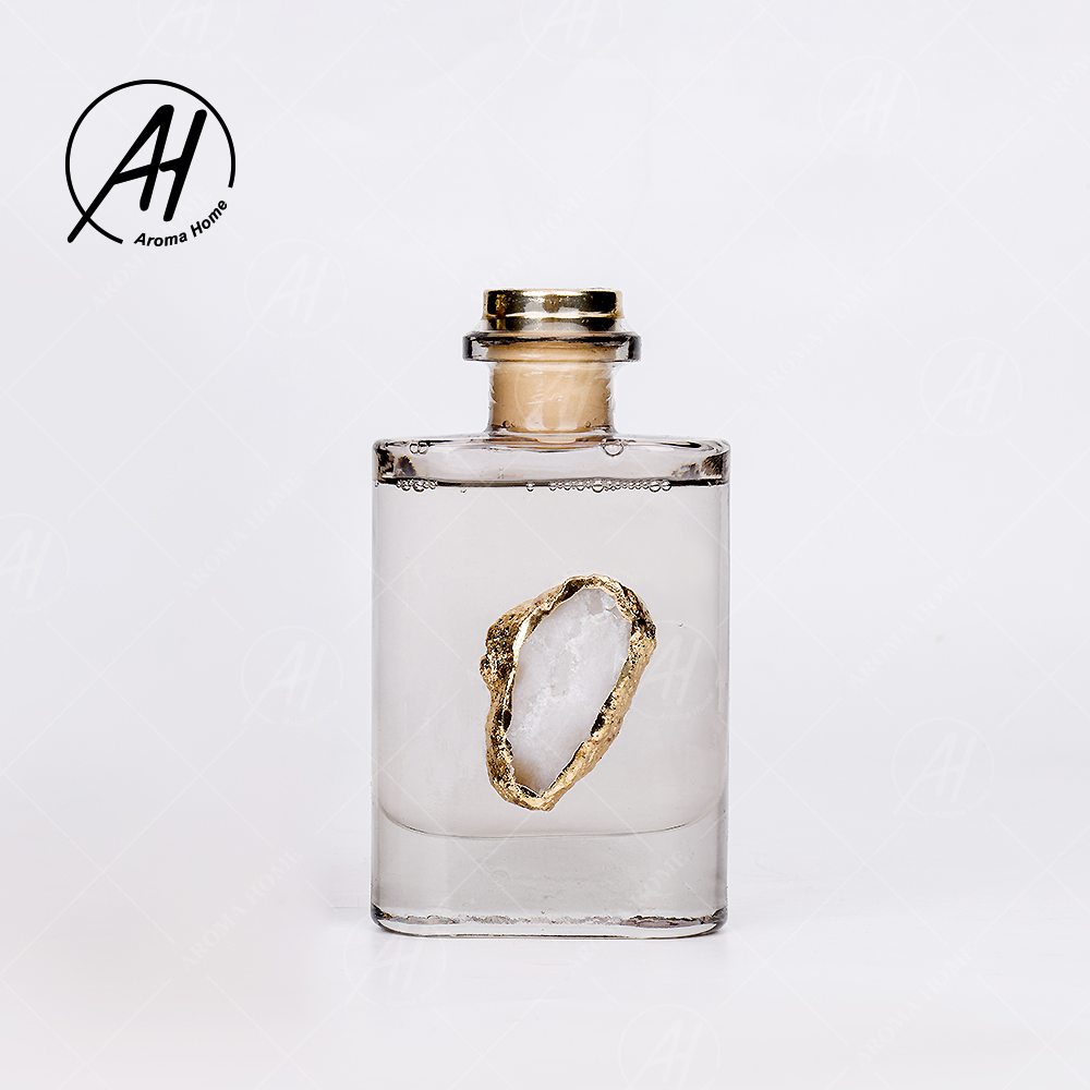 Luxury Home Fragrance Air Freshener Private Label Glass Bottle Reed Diffuser Sets 3