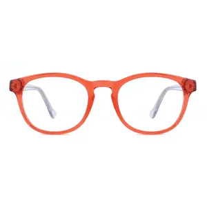 Commercio all'ingrosso Su Misura Vintage Anti Affaticamento Degli Occhi Handcrafted Lucidatura Double Side Degli Occhi Indossare Occhiali Montature da vista In Acetato