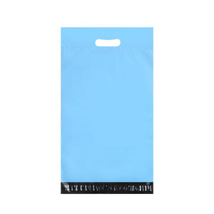 Muestra gratis logotipo personalizado Poly gracias Mailer para ropa verde Polymailer envío bolsa de correo con asa - Product Image 4