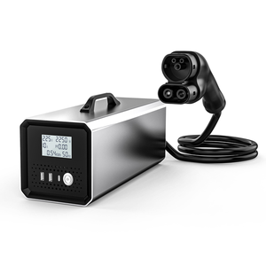 Adaptateur de décharge V2L pour voiture électrique haute puissance 5KW, nouvelle station de charge portable pour <span class=keywords><strong>Tesla</strong></span> <span class=keywords><strong>Model</strong></span> <span class=keywords><strong>3</strong></span>/Y/X/S, <span class=keywords><strong>prise</strong></span> européenne - Product Image 1