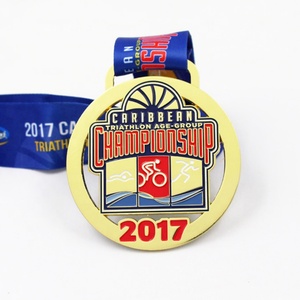 Fabricante de Medallas, Medallas Deportivas de Metal 2D de Calidad al por Mayor para Maratón, Medallas de Metal con Logotipo Personalizado - Product Image 1