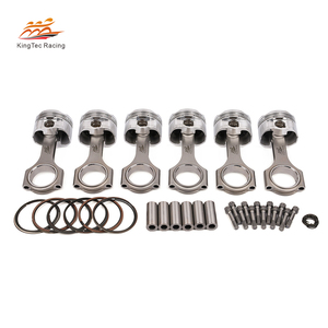 Actualización de motor Auto Parts Motor M52B28 Pistones forjados Juego de bielas para BMW 1998-2000 <span class=keywords><strong>E39</strong></span> <span class=keywords><strong>528i</strong></span> Racing Performance - Product Image 2