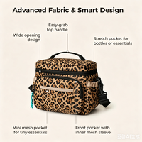 Boîte à lunch réutilisable pour hommes et femmes, sac isotherme étanche pour le travail, le bureau, les pique-niques, la plage, sac à lunch congelable, faible MOQ