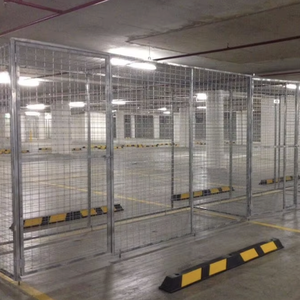 פלדה גדול אחסון כלוב אבטחה גלויה חוט רשת לוקרים - Product Image 4