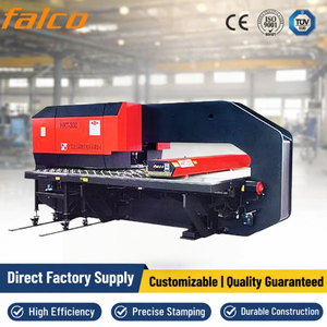 <span class=keywords><strong>Falco</strong></span> HP-M300 Máquina Punzonadora Hidráulica CNC Automática de Alta Seguridad con Torreta, Componentes Principales: Motor, PLC, Material de Acero - Product Image 1