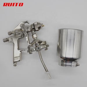 شفط AB--<span class=keywords><strong>17</strong></span> الهواء بندقية رذاذ هوائي رشاش دهان الهواء هوبر بندقية الهوائية ارتفاع ضغط الطلاء بندقية رذاذ - Product Image 5