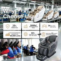 Kursi Pijat Zhipin 4D Full Body Zero Gravity Portabel Lipat Mewah Elektrik Shiatsu Recliner AI Intelligent Scanner Massage