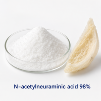Acide N-acétylneuraminique (acide sialique) 98% par HPLC CAS 131-48-6 Poudre issue de fermentation