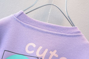 ชุดเสื้อผ้าเด็กอ่อนออร์แกนิค กางเกงผ้าฝ้ายลำลองสำหรับเด็กผู้หญิง ลายทาง ดีไซน์จากจีน บาบา - Product Image 3