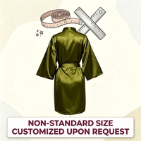 Peignoirs Kimono en Satin et Soie pour Femmes, Mariage, Mariée, Demoiselle d'Honneur, Fête Nuptiale, Robes de Nuit, Vêtements de Nuit, Tenues d'Intérieur