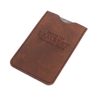 Pemegang Kartu Nama Logo Kustom Kulit Bisnis Mewah Kredit Id Card Case Rfid Magnetik Dompet Grosir