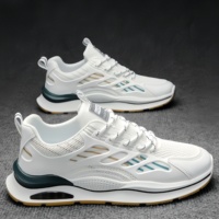 Chaussures de course pour hommes à maille respirante et amorti d'air, baskets athlétiques absorbant les chocs, baskets décontractées en gros