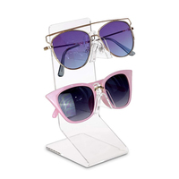 Présentoir rotatif en carton pour lunettes de soleil, idéal pour les enfants, présentoir de table pour magasin de détail, présentoir personnalisé en acrylique pour lunettes.