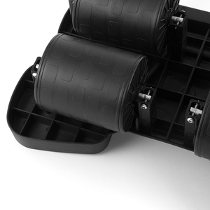 Roue de rouleau abdominale multifonctionnelle professionnelle à 4 roues meilleur équipement de gymnastique à domicile pour l'exercice de base avec bandes de résistance - Product Image 6