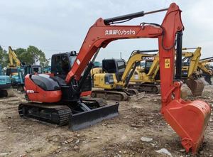 Excavatrice Kubota Kx183-3 de 2018 à faible nombre d'heures de fonctionnement, 8 tonnes, sur chenilles, d'occasion - Product Image 2