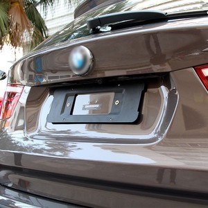 Phía sau tấm giấy phép khung cài đặt bảng nối đa năng màu đen nhựa xe tấm giấy phép khung backplanes phổ giấy phép tấm chủ - Product Image 5