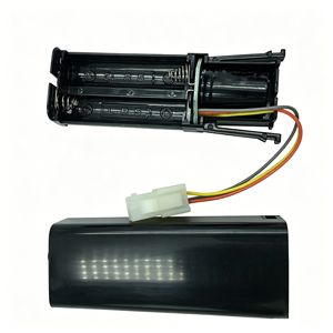 Boîtier de pile pour capteur de toilettes compatible avec le système TOTO ancien modèle, module d'alimentation 3V avec condensateur 6.3V 10000µF - Product Image 1