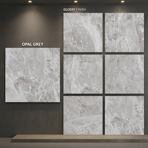 Foshan Crema 800x800mm Glazed Porcelain Marble Effect Tiles Contemporary Floor Collection - Product Image 3