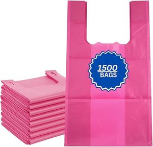 Corn Starch Biodegradable Vest Garbage <b>Bags</b> - 13 Gallon <b>Compostable</b> Trash Liners, OEM - Product Image 1