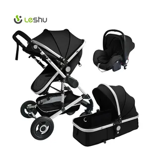 Carrinho De Bebe Poussette Buggy Du Lịch Xe Đẩy Có Thể Gập Lại Vận Chuyển Kinderwagen Sang Trọng Pram 3 Trong 1 Bé Xe Đẩy Để Bán