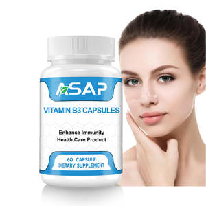 Cápsulas de Vitamina B3 OEM ASAP, Blanqueamiento de la Piel, Niacinamida 500 mg, Colágeno, Cápsulas de Vitamina B3 - Product Image 1