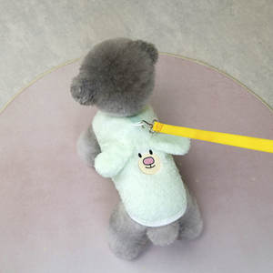 Vêtements d'hiver pour chiens et chats de petite et grande taille, <span class=keywords><strong>en</strong></span> polaire et <span class=keywords><strong>velours</strong></span>, motif visage d'ours, design décontracté, <span class=keywords><strong>pull</strong></span> <span class=keywords><strong>en</strong></span> <span class=keywords><strong>velours</strong></span> volant pour bouledogue français 25 - Product Image 4