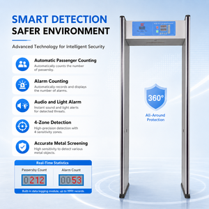 Walk Through Metal Detector Gate <strong>Security</strong> Door Frame <strong>Security</strong> Body Scanner Puerta Detector De Metales Archway Entrance <strong>Equipment</strong> - Product Image 5