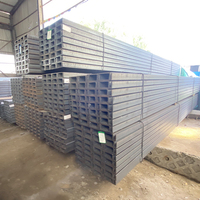 Fournisseur d'usine Q195 Q235 Q345 Q275 JIS MC Profilés U, Poutres U, Canaux U de taille personnalisée pour la construction (UPN 80, UPN 100)