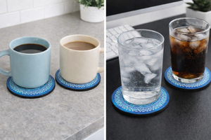 Posavasos de Neopreno Personalizado, Material de Buceo, Aislamiento Térmico, Antideslizante, Sublimado, para Coche, Mesa, Multifunción - Product Image 2