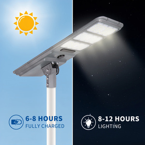 Lámpara Solar LED para Exteriores Integrada de Alta Potencia con Sensor KCD, Impermeable IP65, para Carreteras y Calles, 100w 200w 300w 500w - Product Image 3
