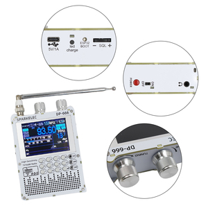 DP-666高感度DSPラジオ2.8インチIPSタッチスクリーンフルバンド高感度ラジオFM/LW/MW/SWフル周波数受信機 - Product Image 5