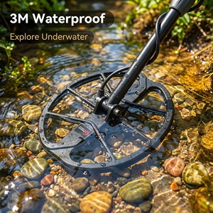 New Arrival MF50 Simultaneous Multi Frequency Metal Detector, Professional IP68 Waterproof Gold Treasure Hunting <b>Gear</b> - Product Image 4