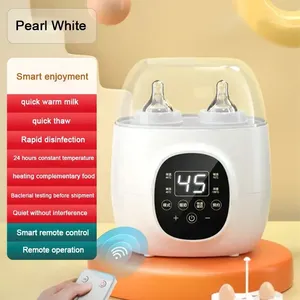Penghangat botol bayi, alat sterilisasi elektrik Stainless Steel, Filter udara efisien tinggi, penggunaan rumah tangga dengan sterilisasi uap - Product Image 4