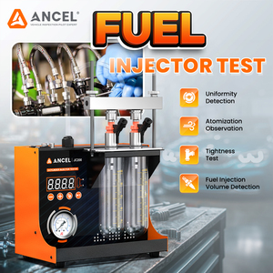 Nuovo Arrivo ANCEL JC200 Macchina per la Pulizia del Carburante a 2 Cilindri Compatibilità 110V 220V 1.2-1.5 Bar Pulitore e Tester per Iniettori Carburante - Product Image 3