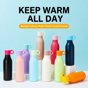 Nuovo Design 304 acciaio inossidabile con paglia 550ml portatile regalo personalizzato semplice isolato Tumbler Cola bottiglia di acqua sportiva - Product Image 5