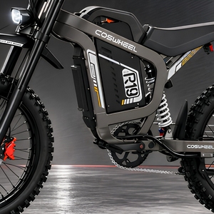 COSWHEEL R19 Elektro-Dirtbike 72V 40Ah Fatbike für Erwachsene E-<span class=keywords><strong>MTB</strong></span> 250W Motor 25 km/h Offroad-Fahrrad - Product Image 5