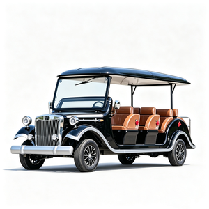 HKBG 2026 Carro de Golf Eléctrico de Alta Gama Estilo Vintage para Turismo - Product Image 1
