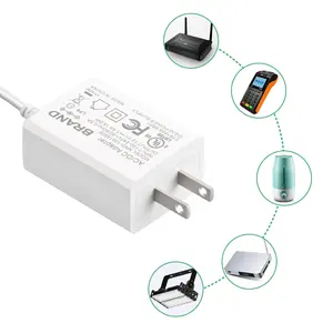 Wall Mount 12V 9V 2A phổ AC DC biến áp dẫn lái xe cung cấp điện 12V 1.5A 18W Power Adapter