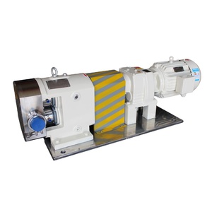 Food Grade Stainless Steel Rotary Lobe <b>Pump</b> High Viscosity Tomato Paste Molasses <b>Transfer</b> Rotary Lobe <b>Pump</b> 50BV12-5 Choco - Product Image 2