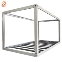 Structure de conteneur préfabriqué en acier galvanisé, assemblable, configurable, empilable, en kit pour maison préfabriquée