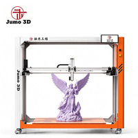 Printer 3D Format Besar JUMO 3d Particle 500g/jam, Pencetakan Presisi Sekrup Tunggal untuk Pembuatan Prototipe Patung Lanskap Luar Ruangan
