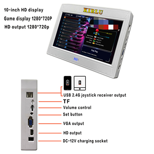 Mới Được Thiết Kế 10 Inch Pandora Hộp Cầm Tay Trò Chơi Giao Diện Điều Khiển 26800 1 Retro Arcade Điện Tử Giải Trí Trò Chơi Hộp Hỗ Trợ FC Trò Chơi - Product Image 3