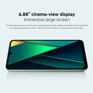 El más nuevo POCO C75 Versión global 6,88 ''120Hz Pantalla 128GB/256GB MTK Helio G81-Ultra 50MP AI Cámara dual 5160mAh Batería NFC - Product Image 4